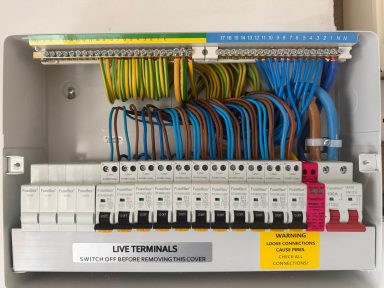 Consumer unit upgrade